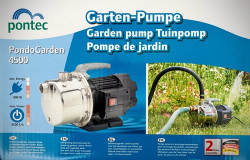 Pontec edelstahl gartenpumpe - pontec,